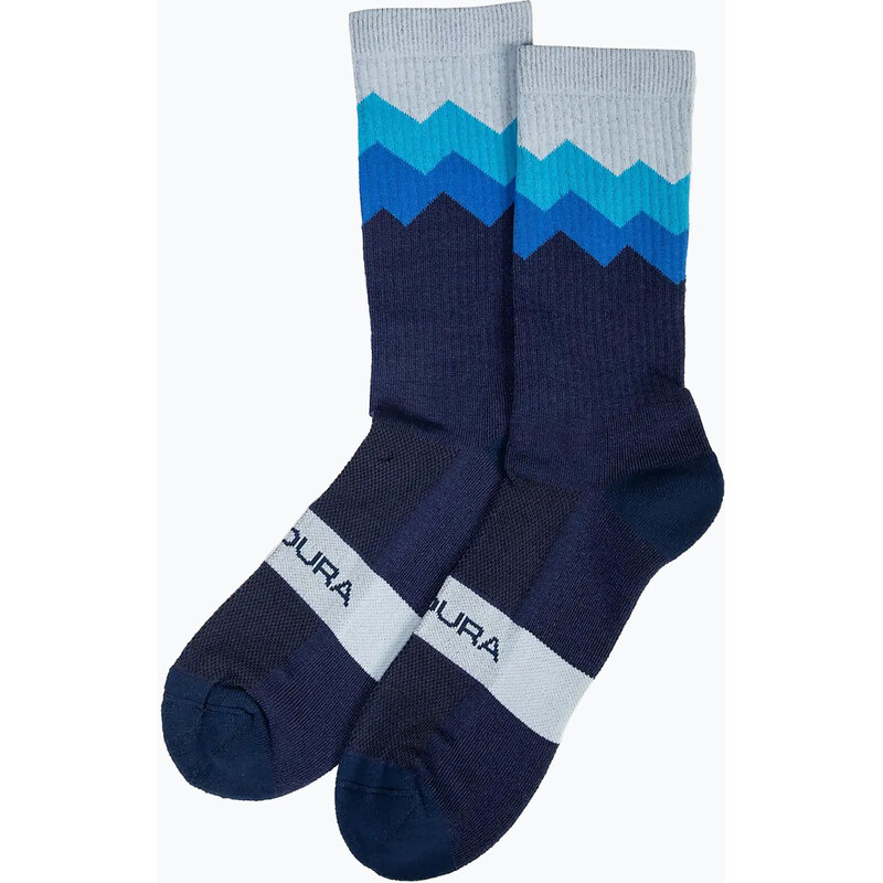 Pánské cyklistické ponožky Endura Jagged navy