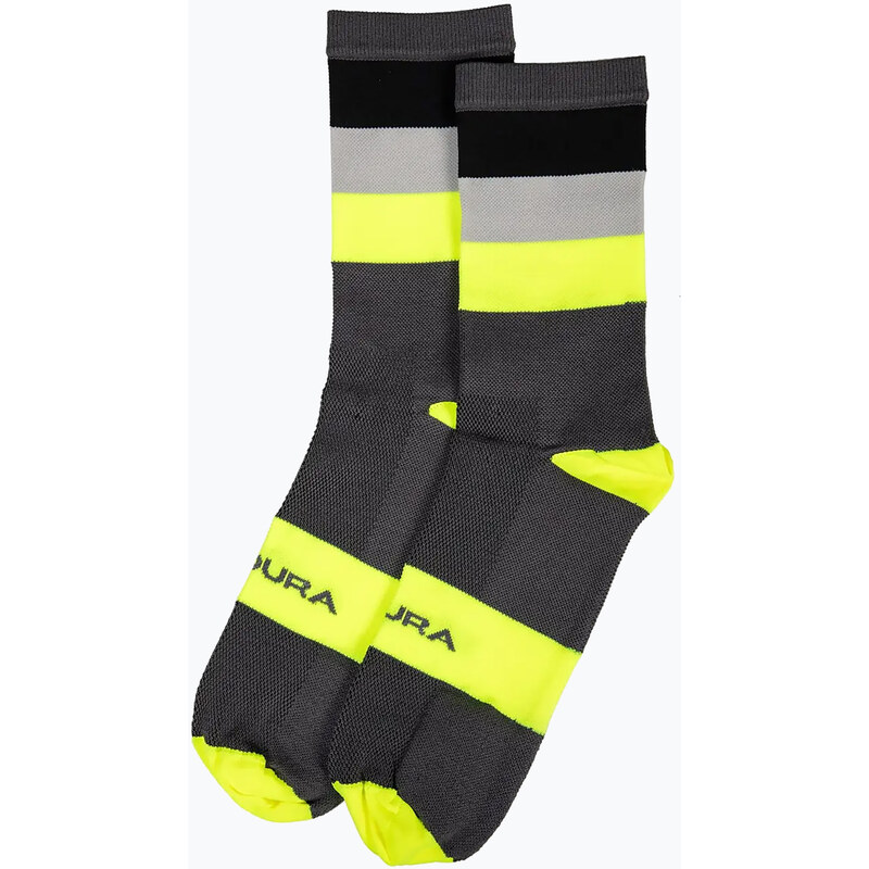 Pánské cyklistické ponožky Endura Bandwidth hi-viz yellow