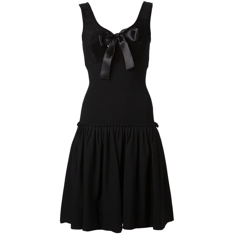 Alexander Mcqueen Bow Embellished Dress