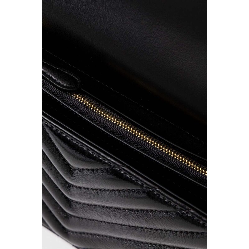 Kožená kabelka Pinko černá barva, 100067.A1JE