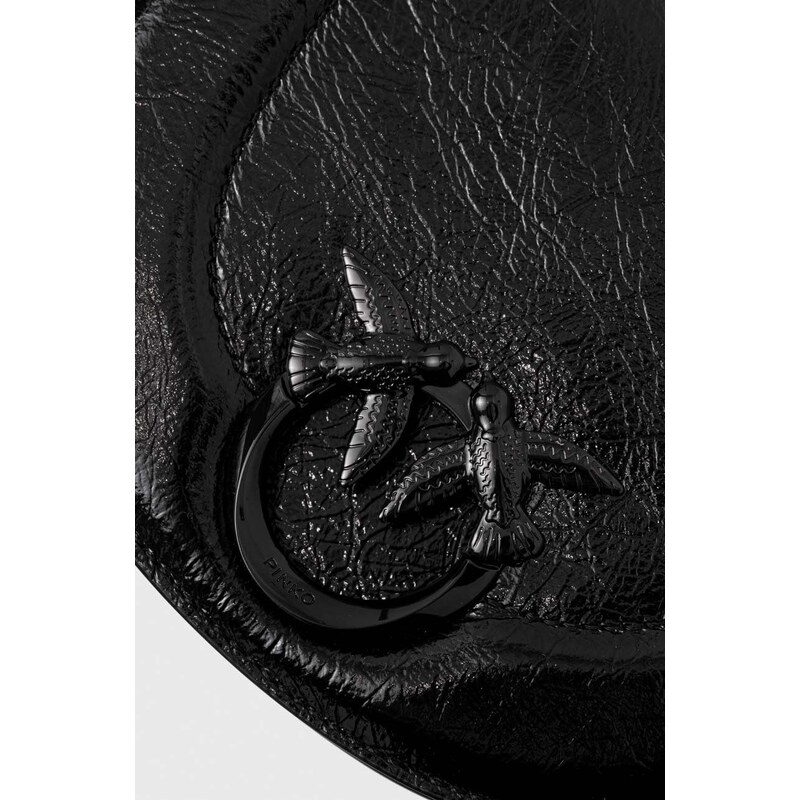 Kožená kabelka Pinko černá barva, 101969.A1JG