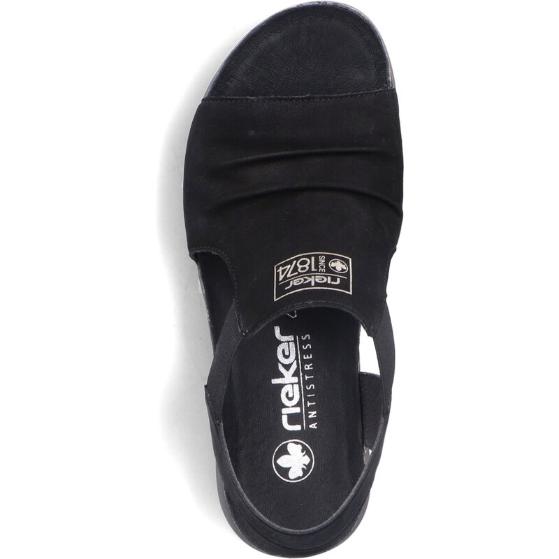 Dámské sandály RIEKER 64463-01 černá