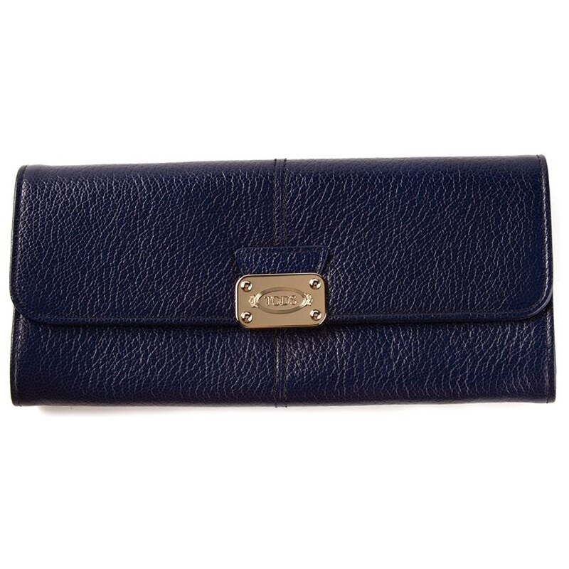 Tod's Logo Clasp Wallet