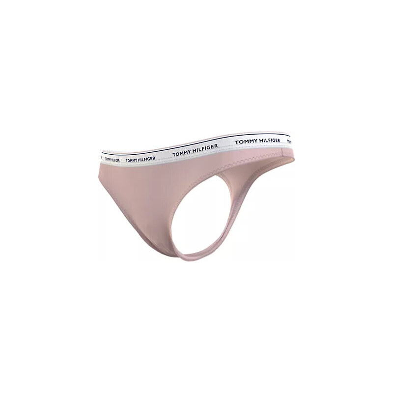 Dámská balení 3 PACK THONG (EXT SIZES) UW0UW048940VQ - Tommy Hilfiger