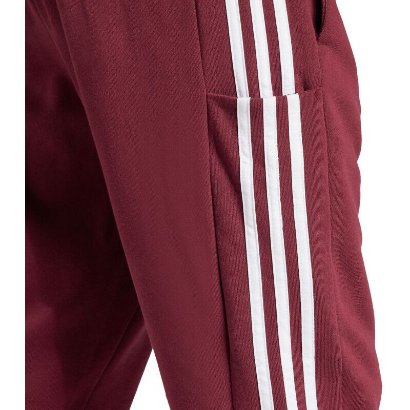 Kalhoty adidas Essentials French Terry Tapered Cuff 3-Stripes M IS1366
