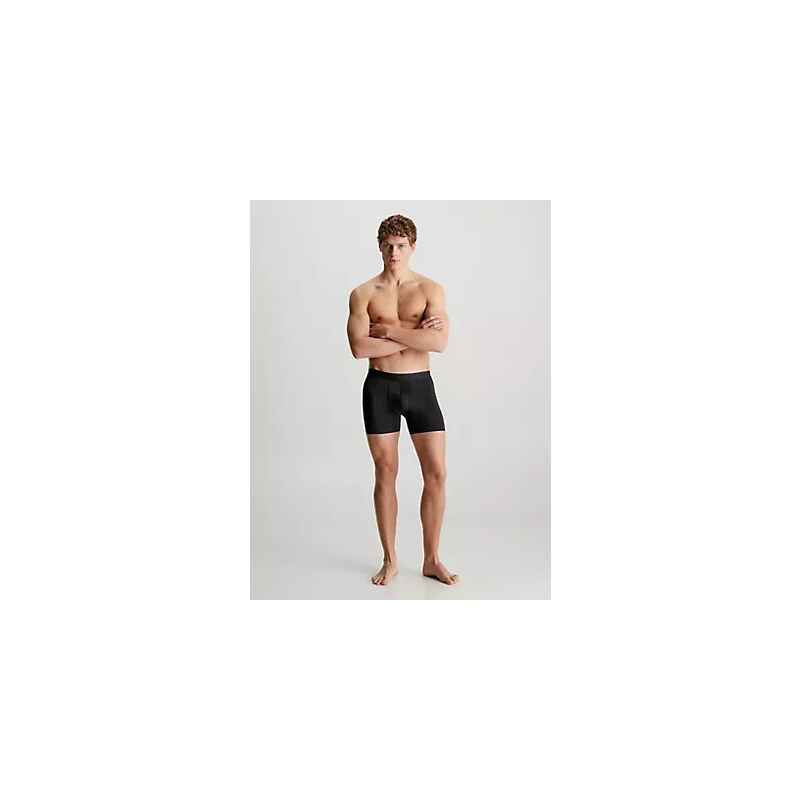 Spodní prádlo Pánské spodní prádlo Spodní díl BOXER BRIEF 000NB3825AUB1 - Calvin Klein