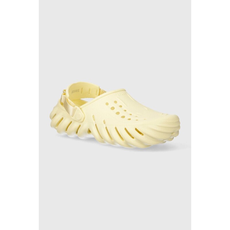 Pantofle Crocs X - (Echo) Clog žlutá barva, 207937