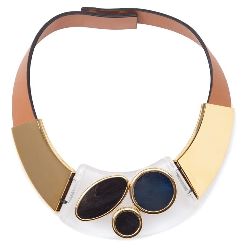 Marni Contrasting Panel Necklace