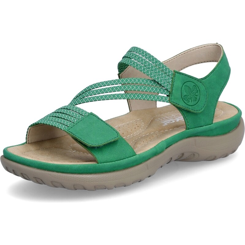 Dámské sandály RIEKER 64870-54 zelená