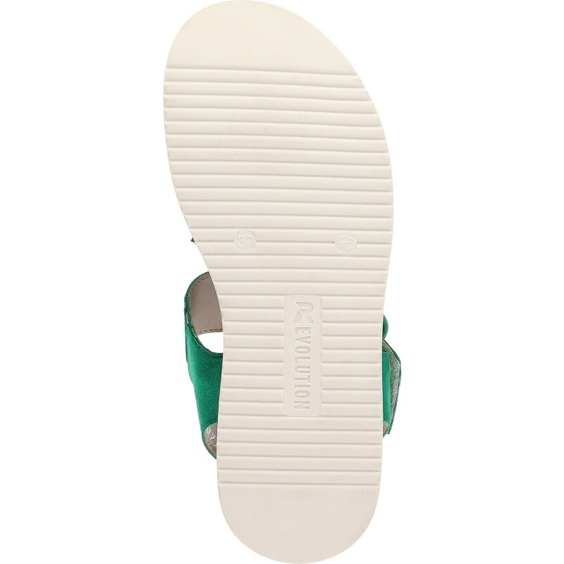 Dámské sandály RIEKER REVOLUTION W0800-52 zelená