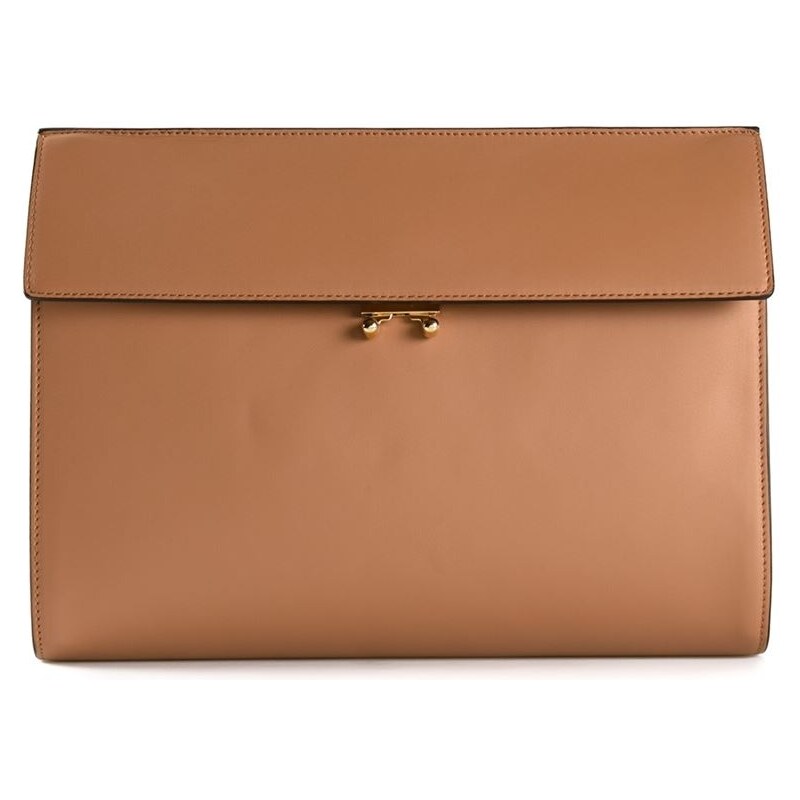 Marni 'File' Clutch