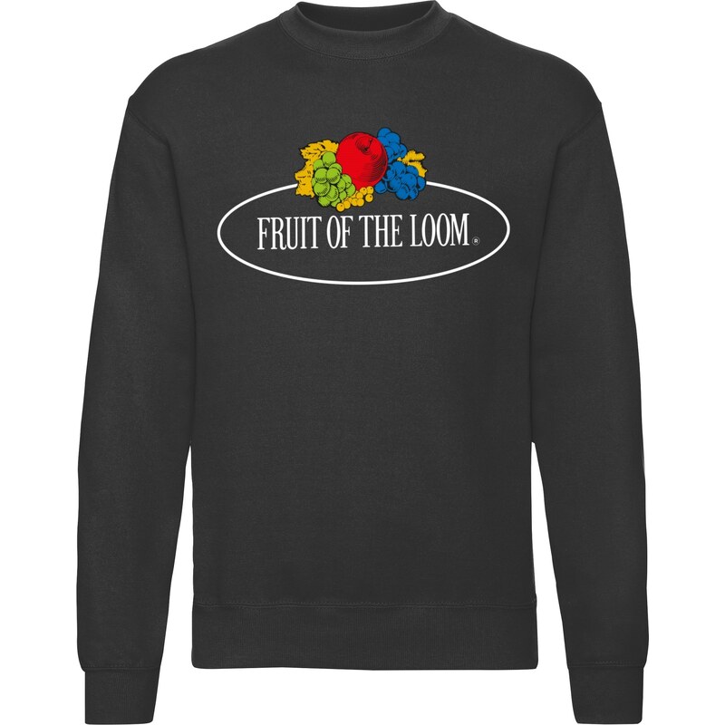 FOTL VINTAGE Mens Vintage Set in Sweat Sweatshirt with a large