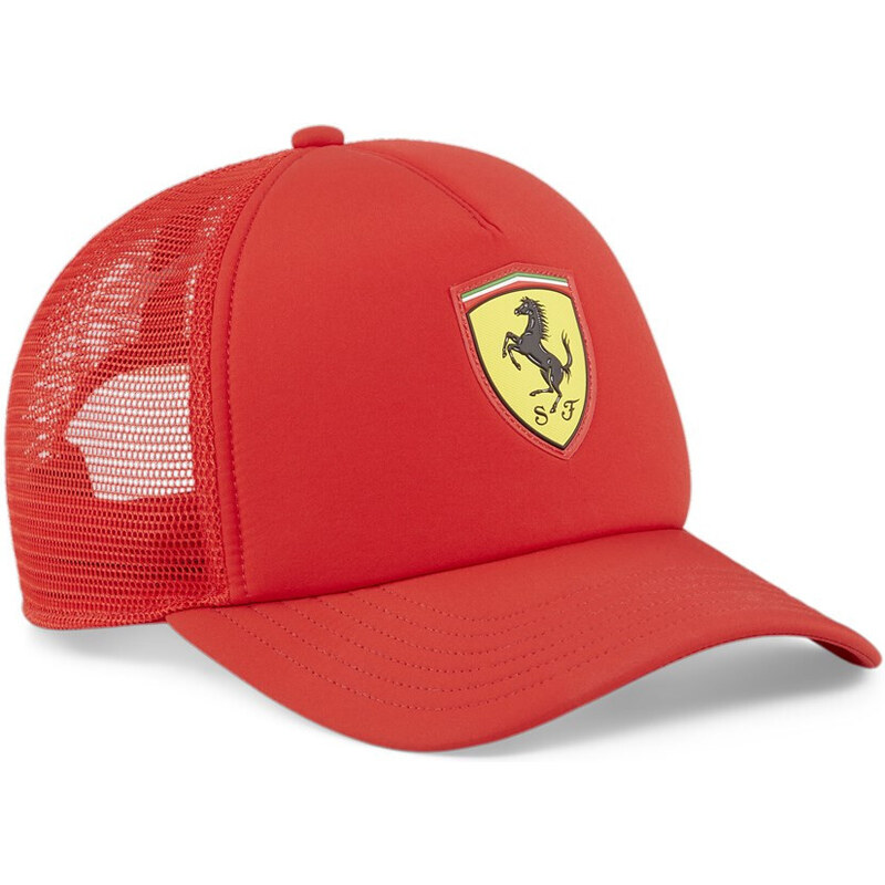 Puma Ferrari Race Trucker Cap red