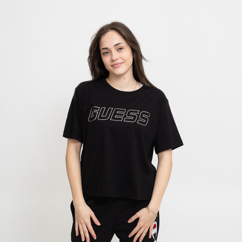 Guess kiara ss t-shirt BLACK