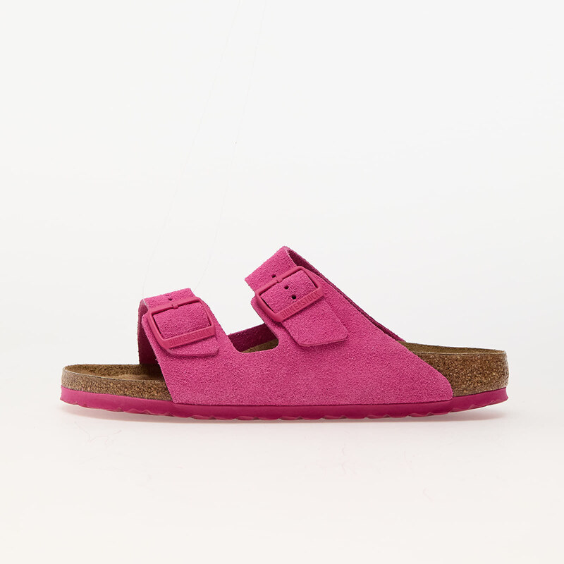 Dámské boty Birkenstock Arizona Suede Leather Fuchsia Tulip