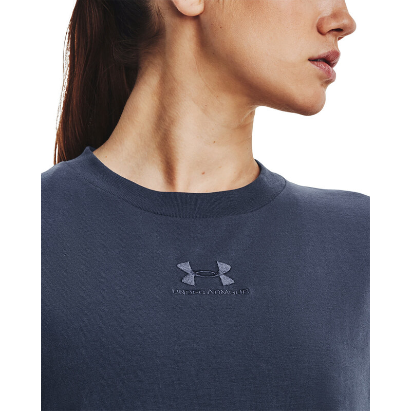 Dámské tričko Under Armour Logo Extended Ss Gray