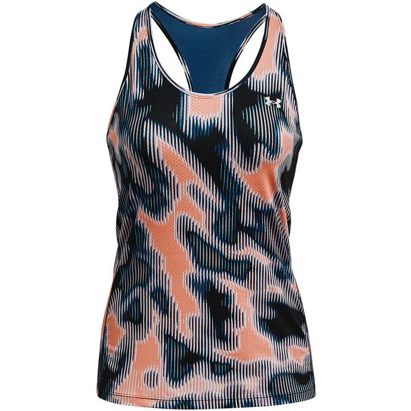 Dámské tílko Under Armour Armour Racer Tank Print Bubble Peach