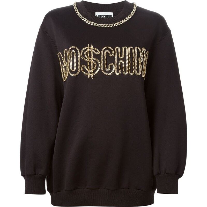 Moschino Chain Embellished Sweatshirt