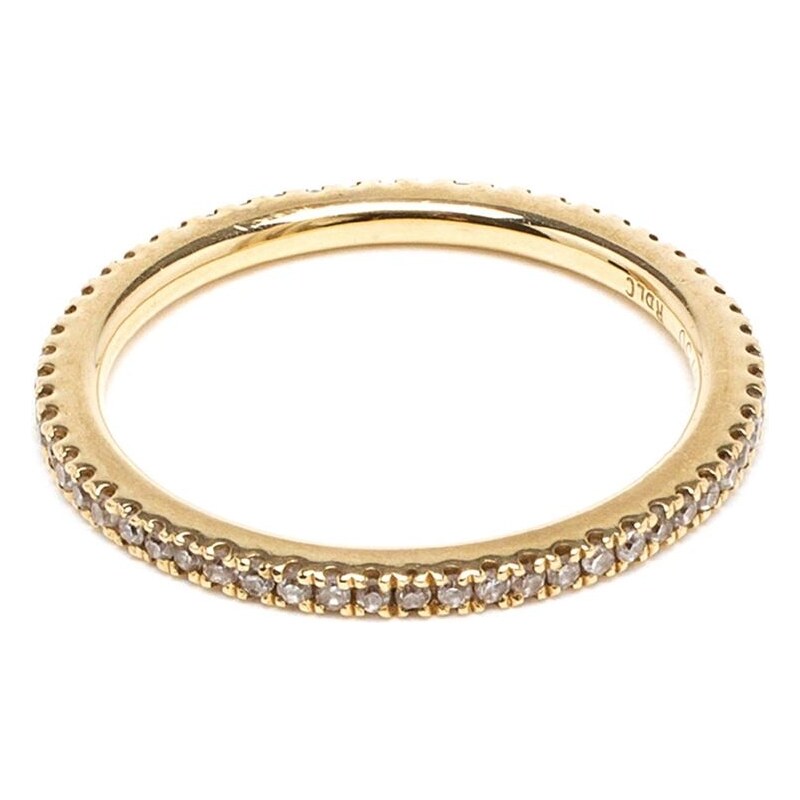 Rosa De La Cruz 18K Gold And Diamond Phalanx Ring