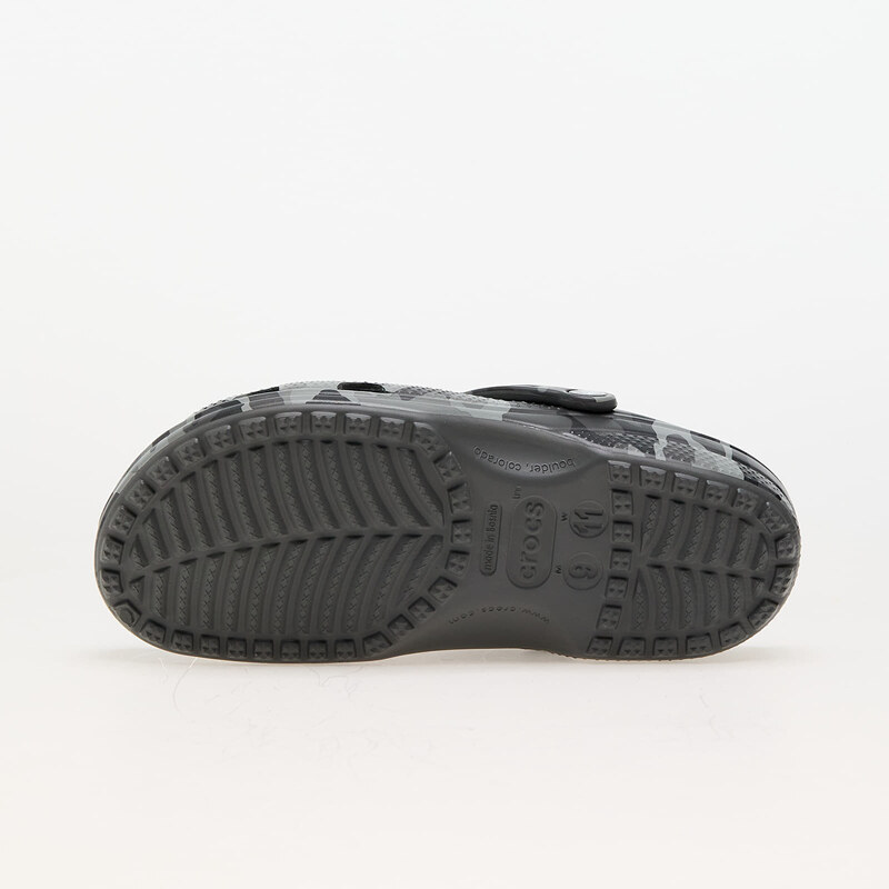 Pantofle Crocs Classic Printed Camo Clog Grey/ Multi