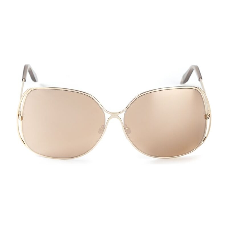 Victoria Beckham Oval Frame Sunglasses