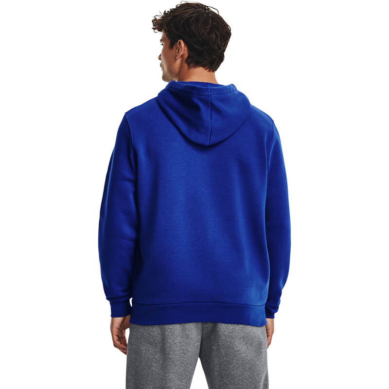 Pánská mikina Under Armour Essential Fleece Hoodie Royal