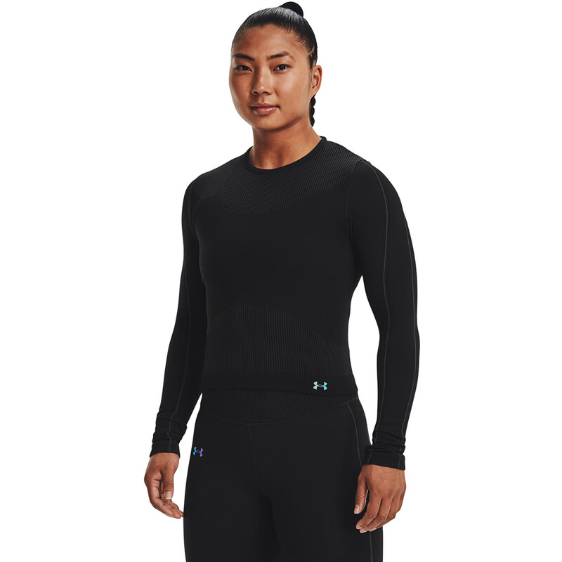 Tričko Under Armour Rush Seamless Ls Black XL 90878308
