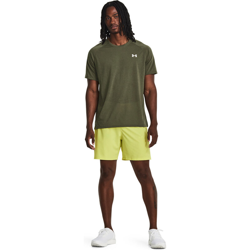 Pánské kraťasy Under Armour Launch Elite 7'' Short Lime Yellow