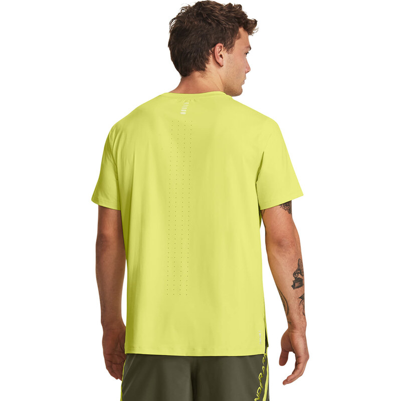 Pánské tričko Under Armour Laser Shortsleeve Lime Yellow