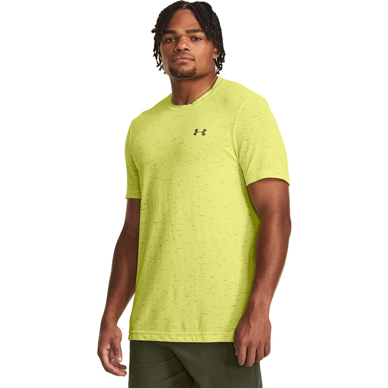 Pánské tričko Under Armour Vanish Grid Ss Lime Yellow