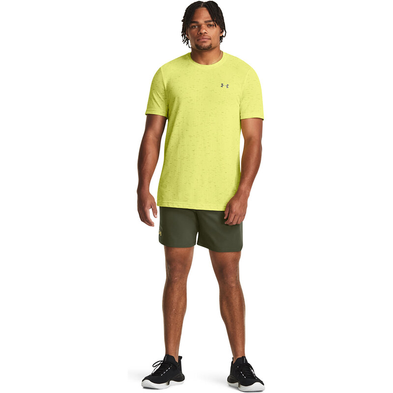 Pánské tričko Under Armour Vanish Grid Ss Lime Yellow