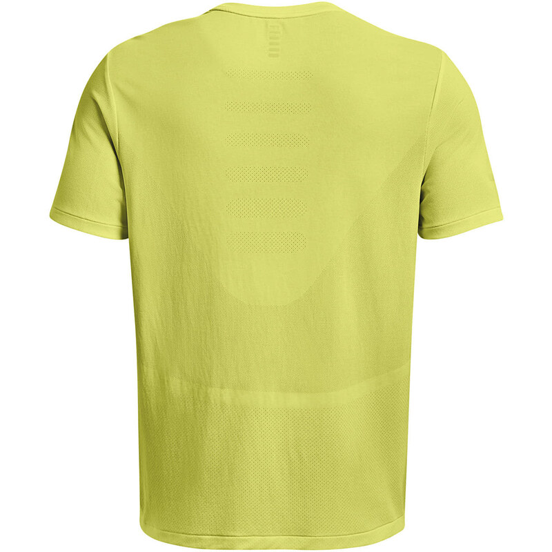 Pánské tričko Under Armour Seamless Stride Ss Lime Yellow