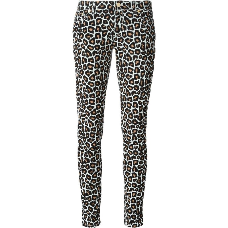 Michael Michael Kors Leopard Print Jeans