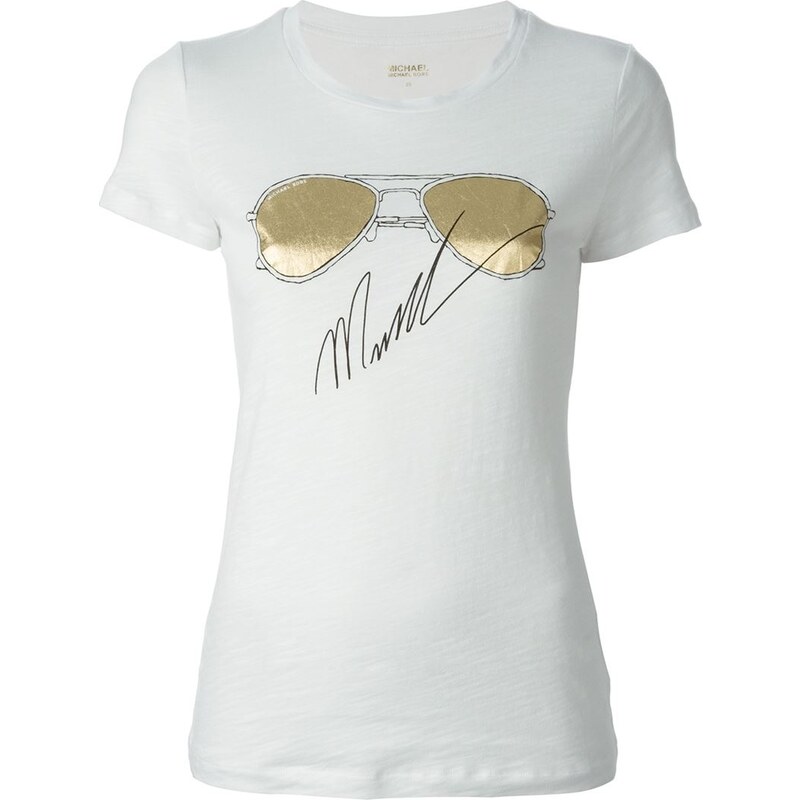 Michael Michael Kors Sunglasses Print T-Shirt