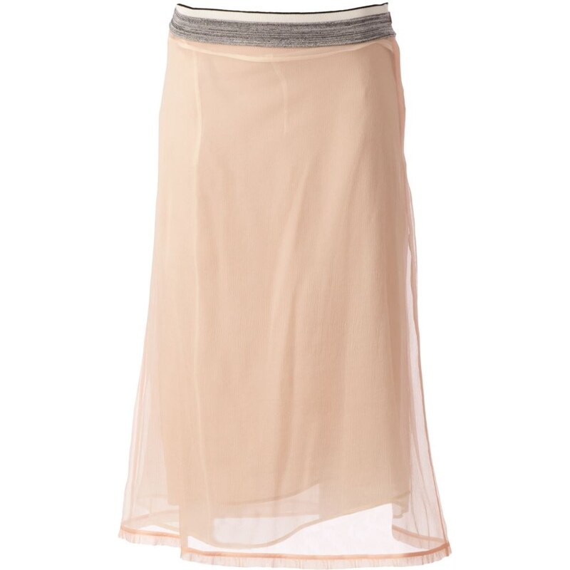 Marni Contrasting Waistband Skirt