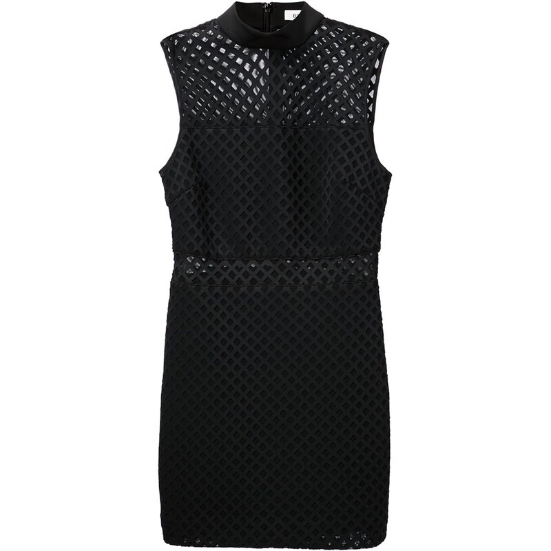 Elizabeth And James Lattice Fitted Dress