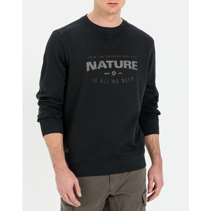 CAMEL ACTIVE MIKINA Crewneck print