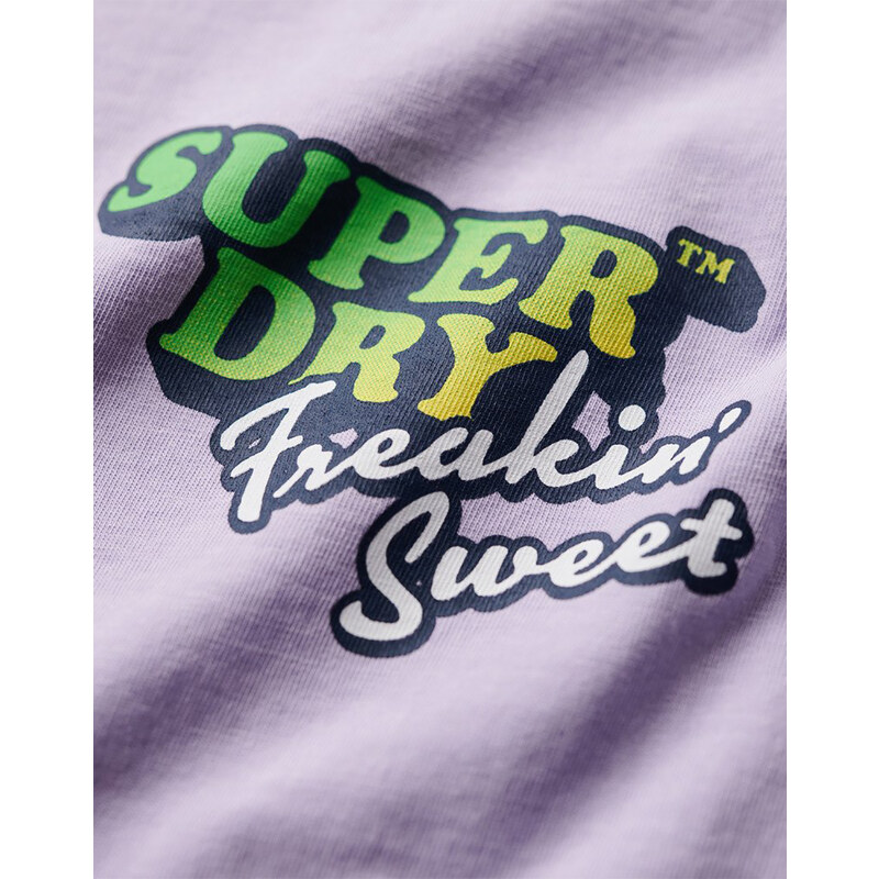 SUPERDRY D2 OVIN NEON TRAVEL CHEST LOOSE TEE TRIČKO PÁNSKÉ