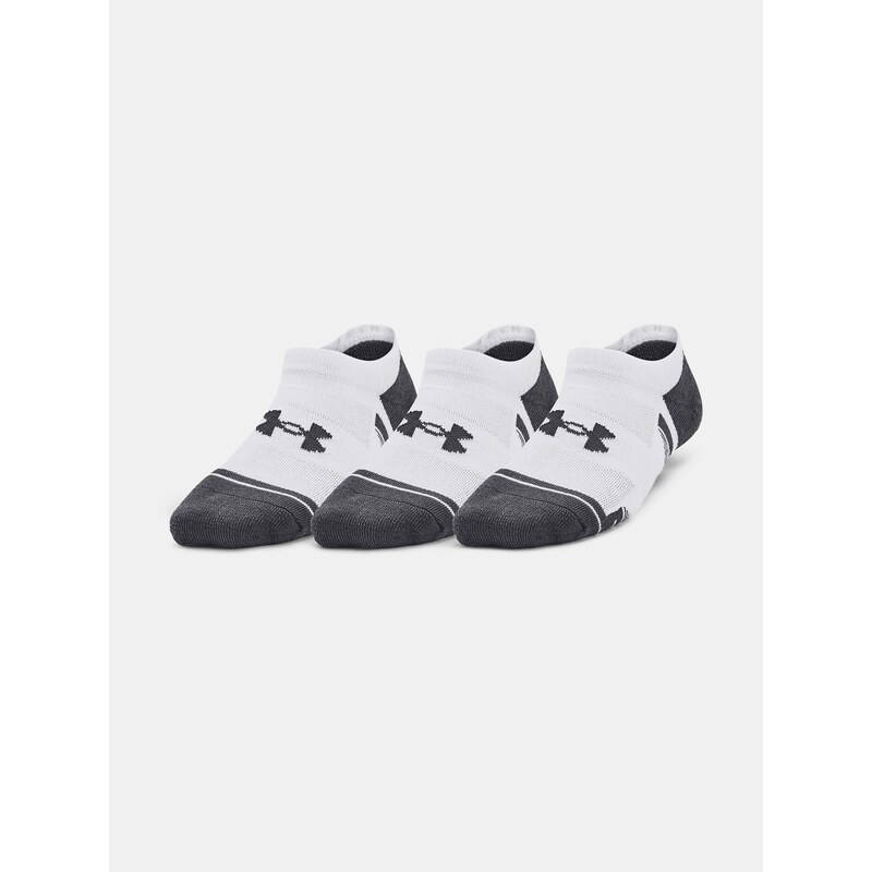Under Armour Ponožky Y UA Performance Tech 3pk NS-WHT - unisex 110526355