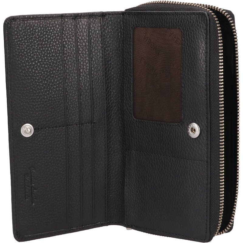Dámská kožená peněženka Lagen Kora - černá