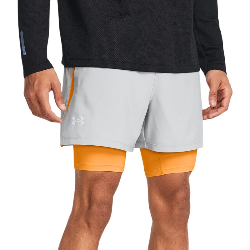 Šortky Under Armour Launch 5" 2 in 1 Shorts 1382640-011