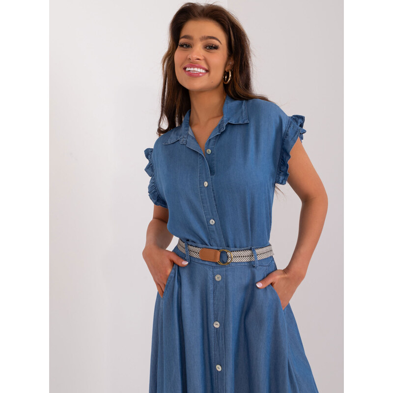 Italy Moda Shirt-DHJ-KS-5562.98-dark blue
