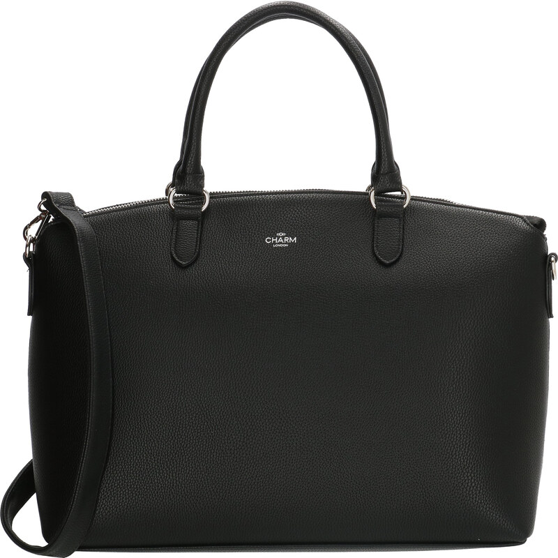 Charm London dámská shopper kabelka 18020 - černá