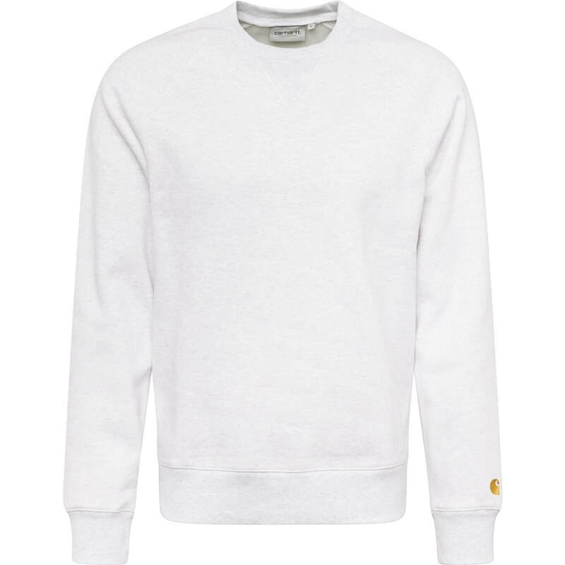 Carhartt WIP Mikina Chase zlatě žlutá / světle šedá