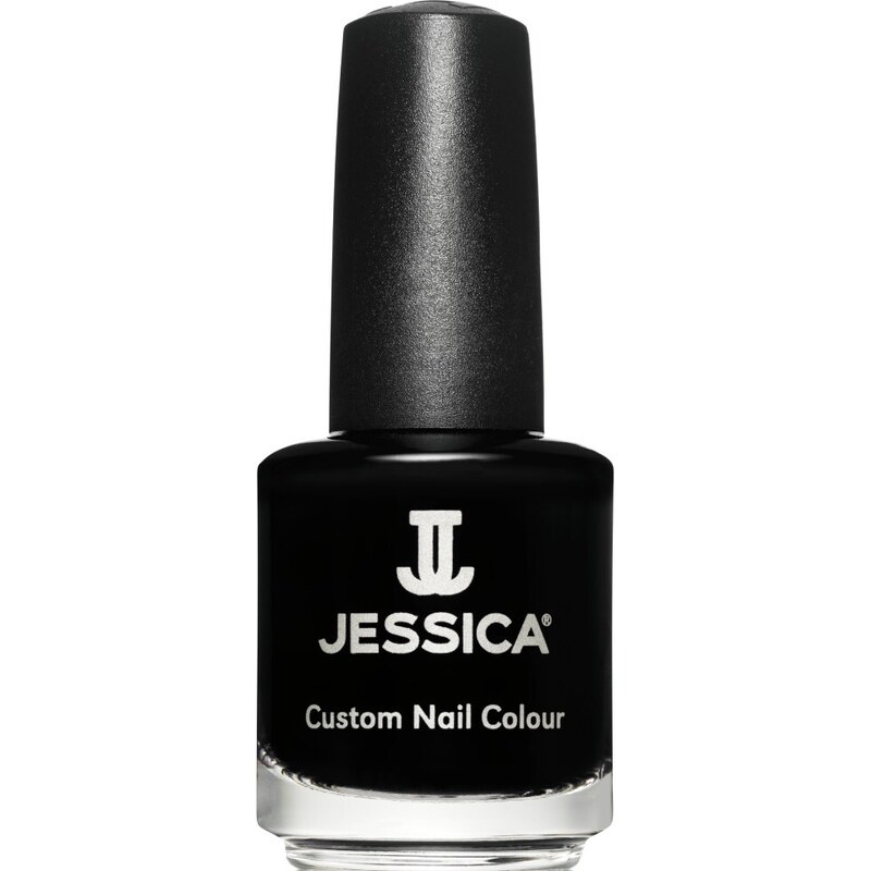 Jessica lak na nehty 758 Black Lustre 15 ml