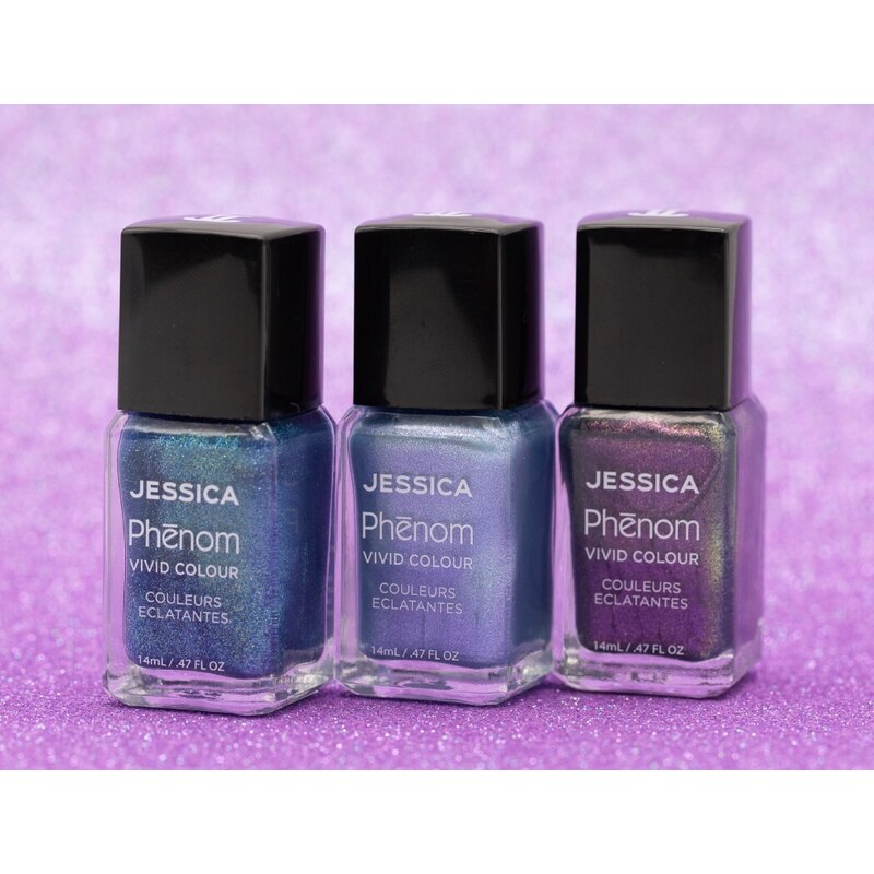 Jessica Phenom laky na nehty Ocean Glow - dárková sada 5 x 14 ml