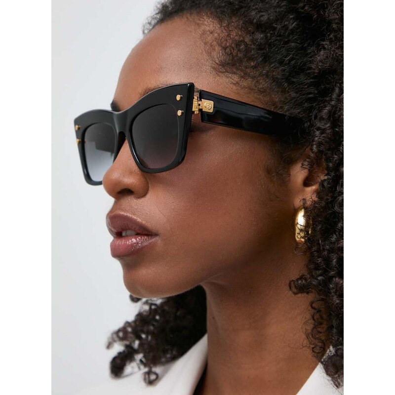 Sluneční brýle Balmain dámské, černá barva, BPS-101A