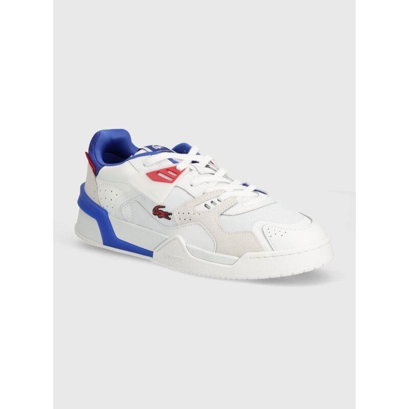 Sneakers boty Lacoste LT 125 Contrasted Tongue Leather bílá barva, 47SMA0095