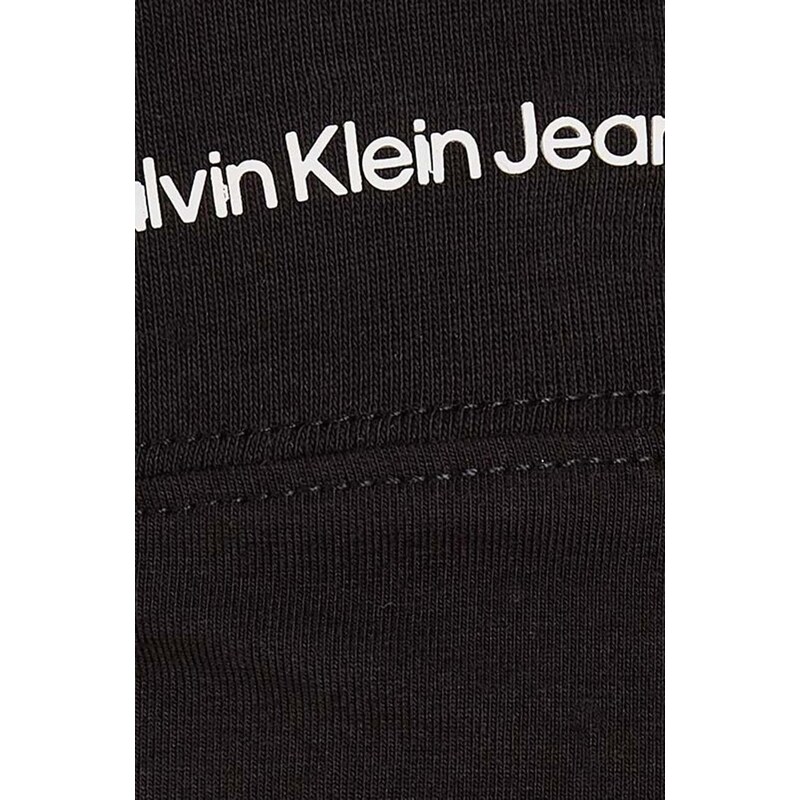 Dětská sukně Calvin Klein Jeans černá barva, maxi