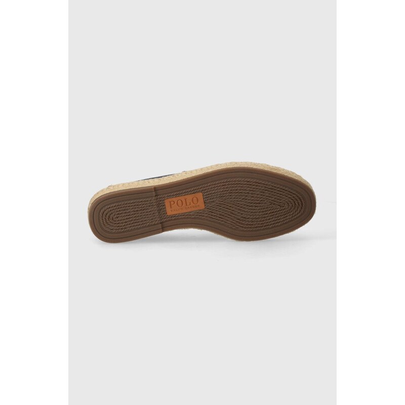 Espadrilky Polo Ralph Lauren Cevio Slip tmavomodrá barva, 803932163001